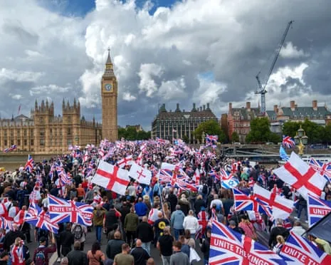 Departing from the United Kingdom Tommy Robinson Rally: A Troubling Observation