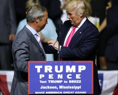 The Former President Has Led the US to the Edge and Nigel Farage Would Do the Same to The UK. Learn How to Prevent His Rise.