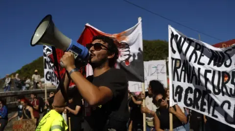 France-Wide Protests Begin Against Spending Cuts