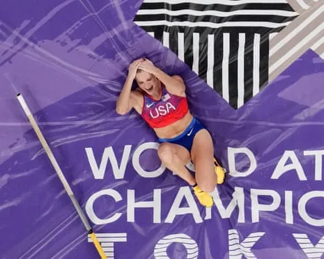 Moon wins 3rd world pole vault championship in thrilling Japanese showdown