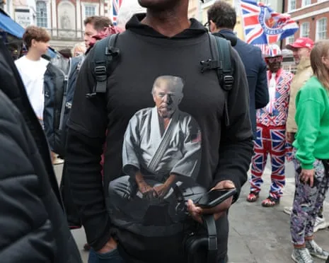 Devoted Followers Assemble in the Historic Town to Animate Trump’s Festival of Little Substance