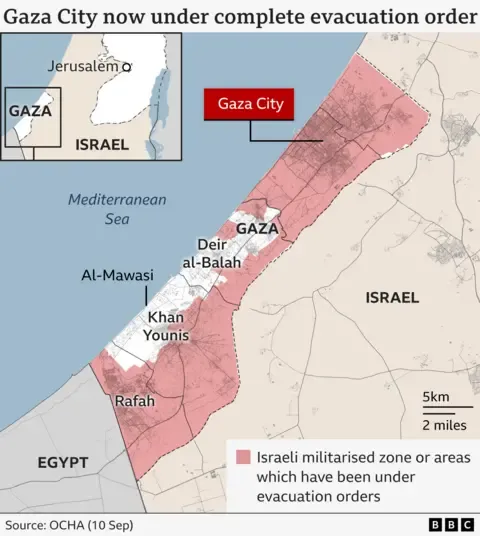 Countless Palestinians Escape as Israeli Troops Push Further into the City