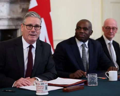 Starmer Leads Government Meeting As Increasing Tensions After Resignation of Senior Adviser