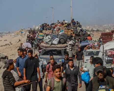 IDF Attempt to Compel Civilians Away of Gaza's Urban Center as Ground Offensive Advances