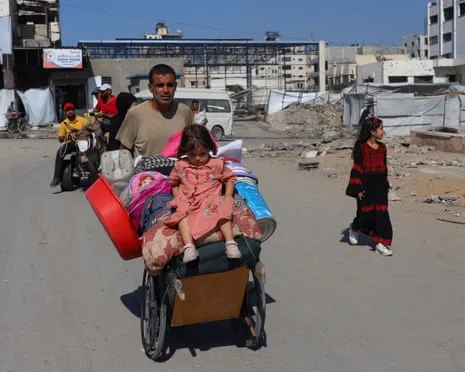 Running away from Destruction to Destruction: Gaza City Residents Grapple with Heart-Wrenching Decision