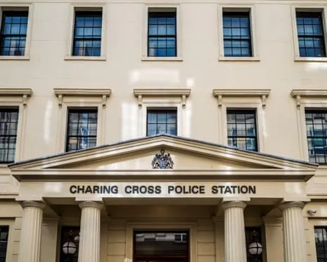 London's Police Force Launches Investigation into Offensive Vandalism at Charing Cross Police Base