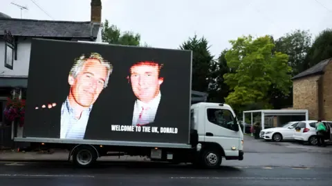 Four Detentions Carried Out After Trump and Epstein Images Projected on Windsor Castle