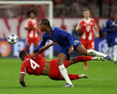 Chelsea's manager rages when Bayern Munich defender Jonathan Tah avoids dismissal during Champions League loss