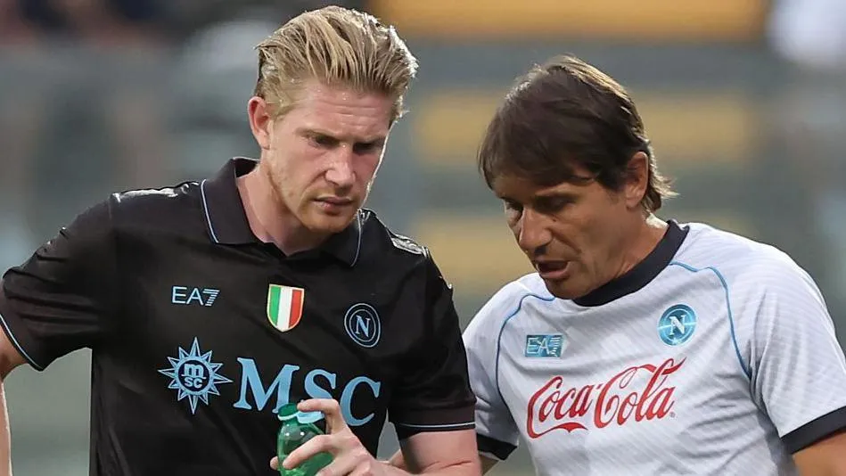 Celebrated in the manner of Maradona – might De Bruyne return to trouble Man City?
